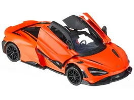 Mueller Toy Place Modellauto MCLAREN 765LR Orange Massstab 1 24