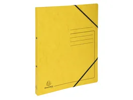 EXACOMPTA Ringbuch A4 mit Eckspanner gelb