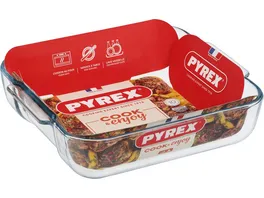 PYREX Braeter quadratisch 21x21cm