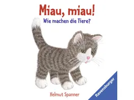 Ravensburger Spanner Miau miau Wie machen die Tiere