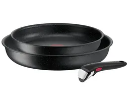 TEFAL Pfannenset Ingenio Black Stone 3 tlg