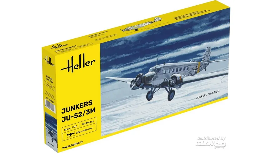 Heller: Ju-52/3m in 1:72 (1000803800) online bestellen | MÜLLER