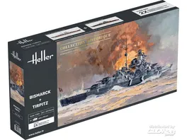 Heller Bismarck Tirpitz TWINSET in 1 400 1000850780