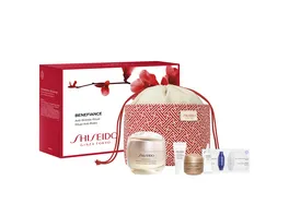 SHISEIDO BENEFIANCE Wrinkle Smoothing Cream Pouch Set Geschenkpackung