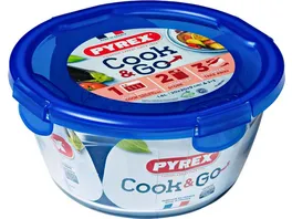 PYREX Cook Go Mehrzweckform m D 1 6l rund