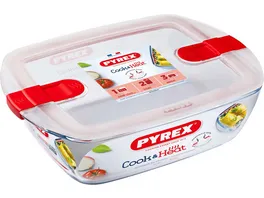 PYREX Mehrzweckform Cook Heat 2 5l rechteckig