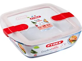 PYREX Mehrzweckform Cook Heat 2 2l quadr