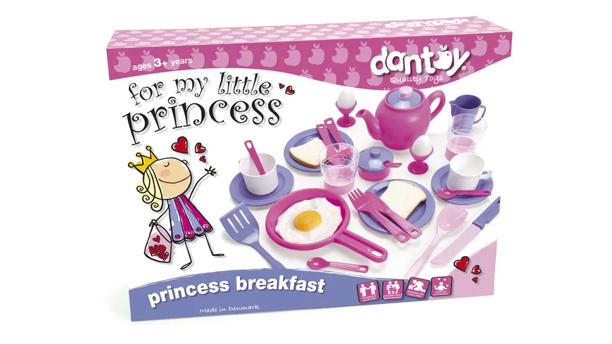 dantoy - Frühstückset Prinzessin im Box