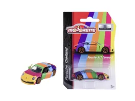 Majorette 212053062MU1 Porsche 911 Carrera GTS Thailand Rainbow