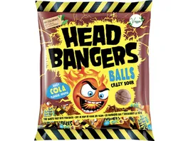 HEAD BANGERS Crazy Sour Balls Cola