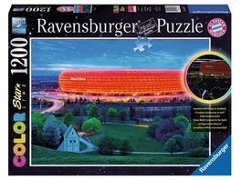 Ravensburger Puzzle Color Star Line Puzzle Allianz Arena 1232 Teile