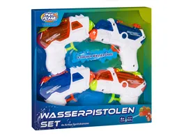 Mueller Toy Place Wasserpistolen Set 4 Stueck