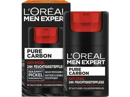 L Oreal Men Expert Pure Carbon Anti Akne Feuchtigkeitscreme Gesicht