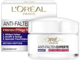 L Oreal Paris Anti Falten Experte Intensiv Pflege Nachtcreme 45