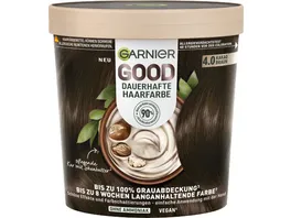 Garnier Good Dauerhafte Haarfarbe 4 0 Kakao Braun
