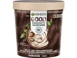 Garnier Good Dauerhafte Haarfarbe 4 15 Kuehles Kastanienbraun