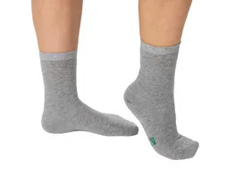 DIM Damen Socken aus Bio Baumwolle 2er Pack