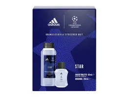 adidas UEFA Eau de Toilette und Duschgel Geschenkpackung