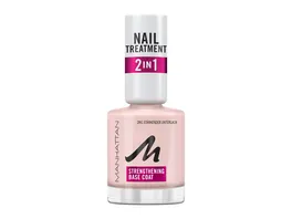 MANHATTAN COSMETICS Nail Treatment 2in1 Strengthening Base Coat