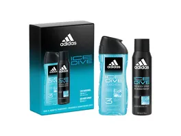 adidas Ice Dive Showergel und Deo Body Spray Geschenkpackung