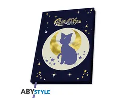 SAILOR MOON A5Notizbuch Luna Artemis