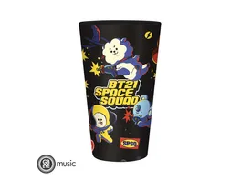 BT21 Glass 400ml Space Squad