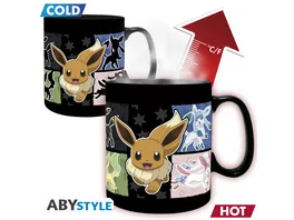 POKEMON Waermeaenderung Tasse Eevee