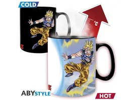 DRAGONBALL WaermeaenderungTasse GokuVSBuu