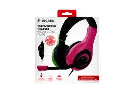 NACON Stereo Gaming Headset V1 pink green Switch
