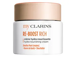 CLARINS RE BOOST RICH hydra nourishing cream dry and sensitive skin