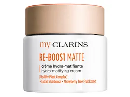 CLARINS RE BOOST MATTE hydra matifying cream comb to oily skin