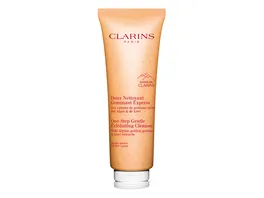 CLARINS Doux Nettoyant Gommant 2in1 Express Reinigung mit Peeling Wirkung fuer jeden Hauttyp