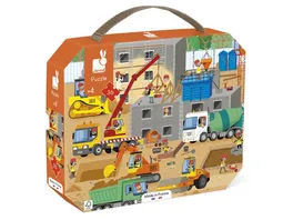 Janod Puzzle Baustelle 36 Teile