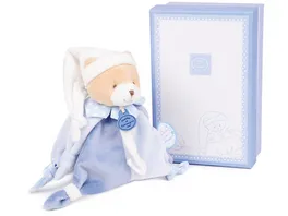 DOUDOU Kleiner Baer mit Schnullerhalter 17cm