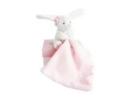 DOUDOU Hase mit Schmusetuch rosa 10cm