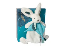 DOUDOU Happy Pop Schmusetuch petrol 25cm