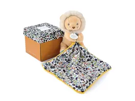 DOUDOU Loewe mit Schmusetuch 12cm