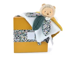 DOUDOU Schmusetuch Loewe Bluete 27cm