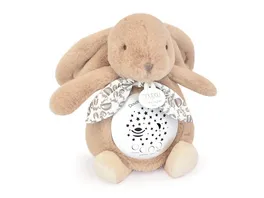 DOUDOU Nachtlicht Sterne Musik Hase beige 19cm