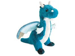 DOUDOU Drache smaragdfarben 30cm