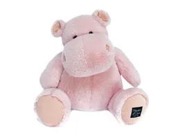 DOUDOU Hippo rosa 40cm