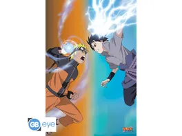 NARUTO SHIPPUDEN Poster Maxi 91 5x61 Naruto vs Sasuke