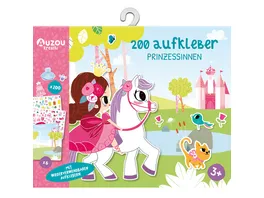 Huch Verlag Kreativ Set Aufkleber Prinzessinnen 200 Stk von AUZOU