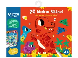 Huch Verlag 20 kleine Raetsel fuer kleine Dino Forscher von Auzou