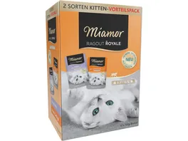 Miamor Katzennassfutter Ragout Royale Kitten Vorteilspack