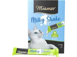 Miamor Katzensnack Milky Shake mit Pute