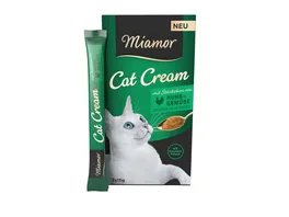 Miamor Cat Cream Katzensnack Huhn Gemuese