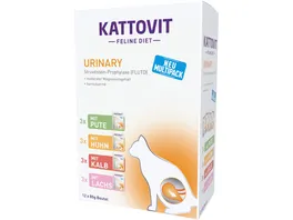Kattovit Katzennassfutter Urinary Multipack
