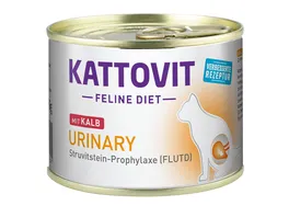 Kattovit Katzennassfutter Feline Diet Urinary mit Kalb