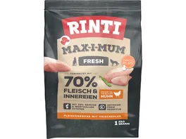 RINTI Hundetrockenfutter Maximum Huhn